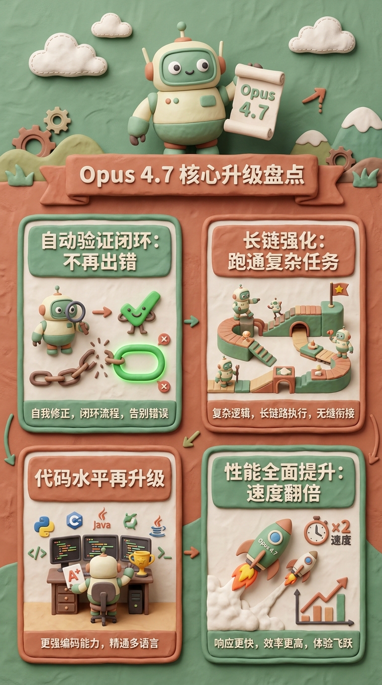 Opus 4.7 核心升级盘点