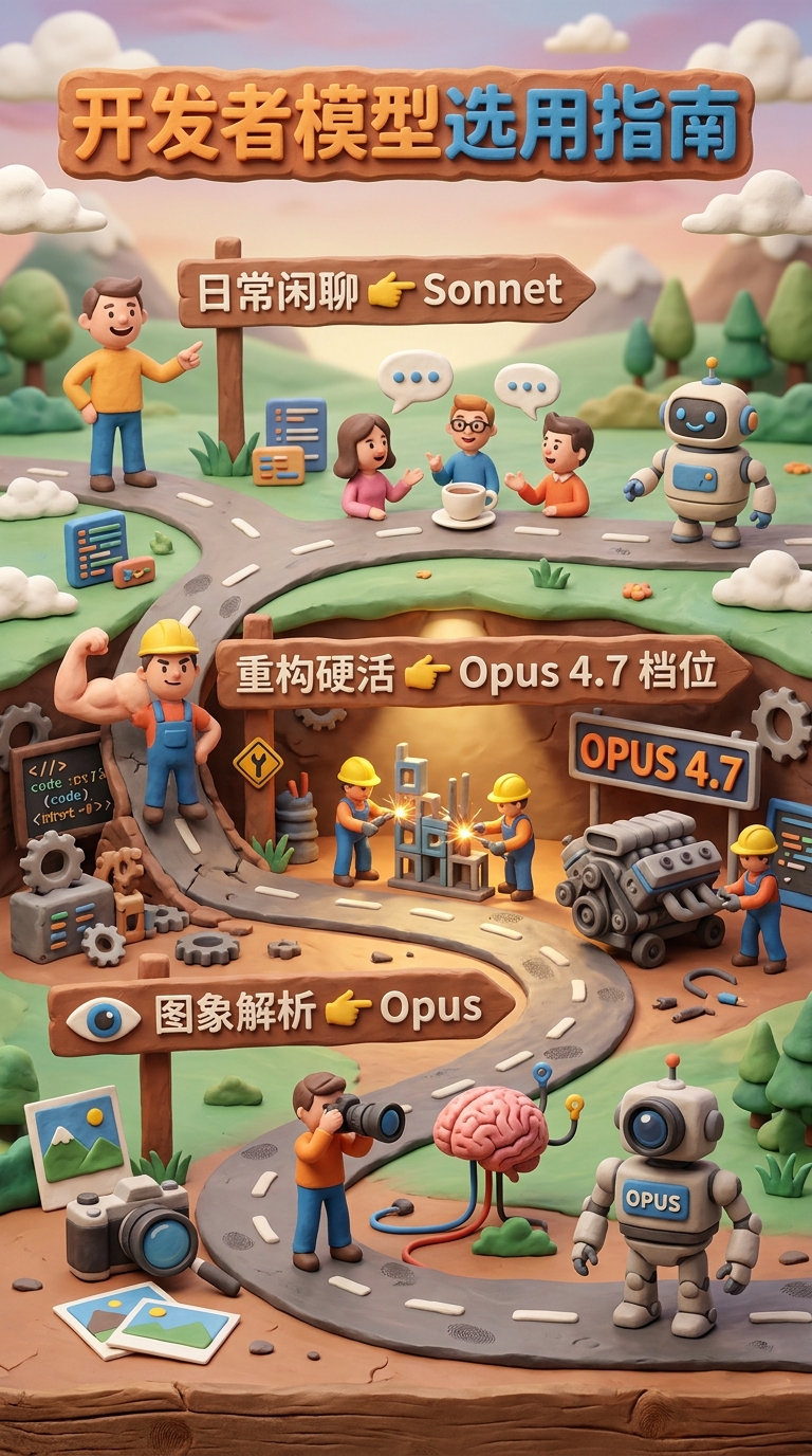 Opus 4.7 开发者决策树