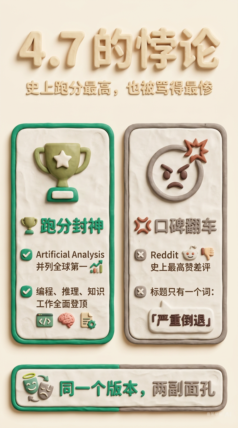 4.7 的悖论：跑分封神，口碑翻车