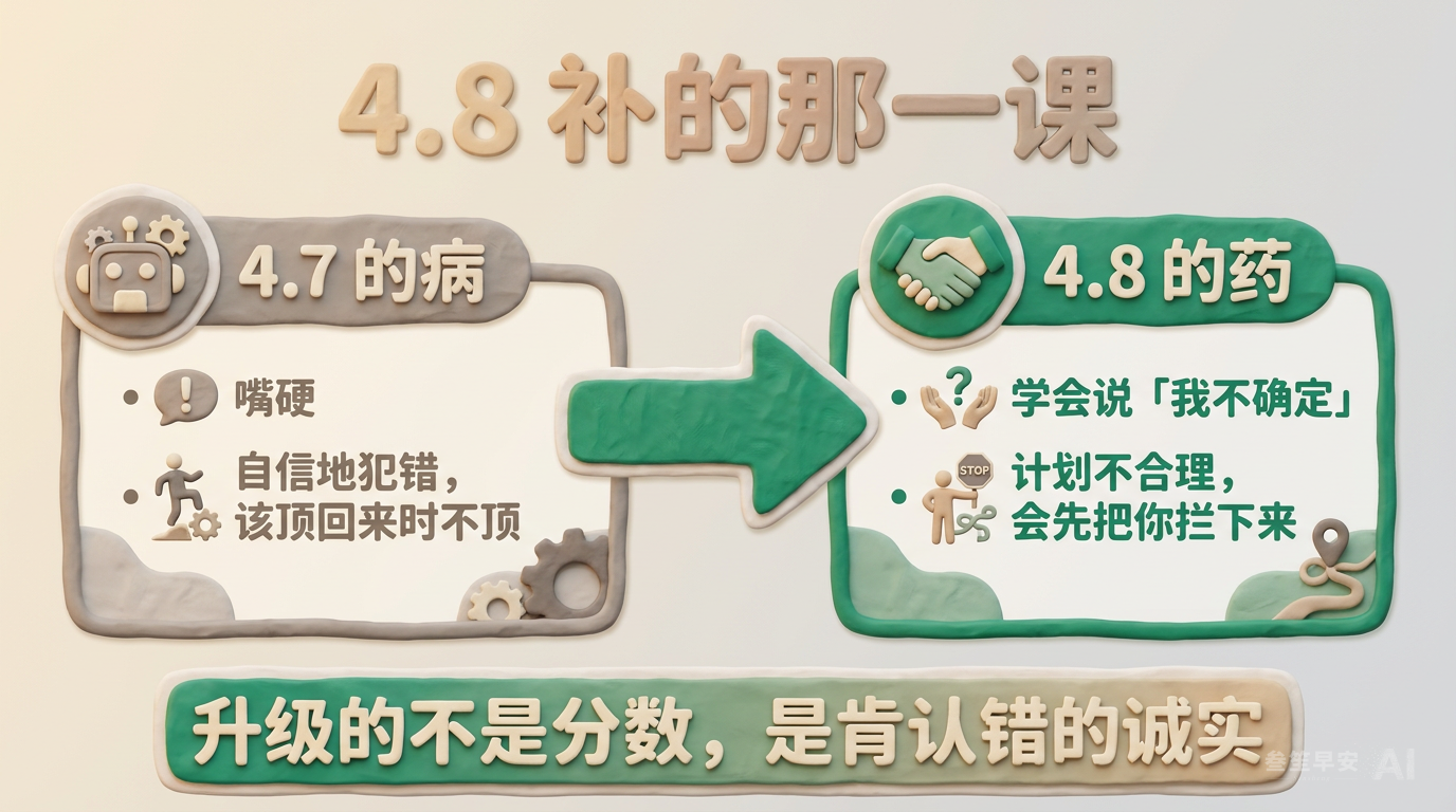 4.8 补的那一课：从嘴硬到会说"我不确定"