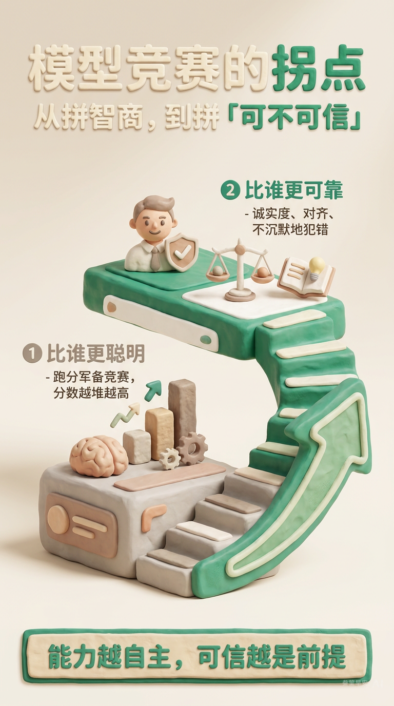 模型竞赛的拐点：从拼智商到拼可信